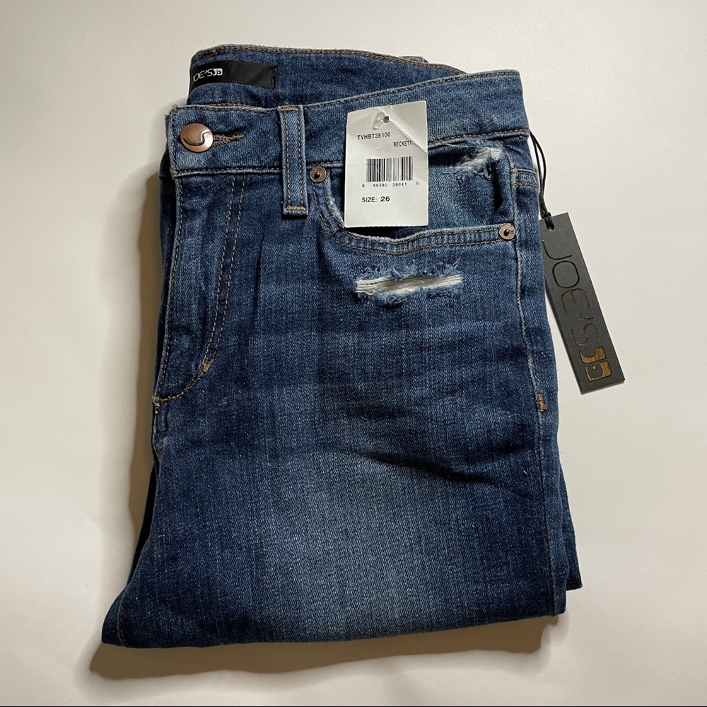 Joe's Jeans Beckett Distressed Skinny Jeans